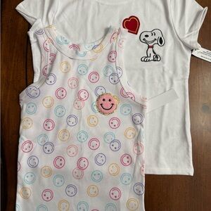 Smiley Face Tank Top for Kids